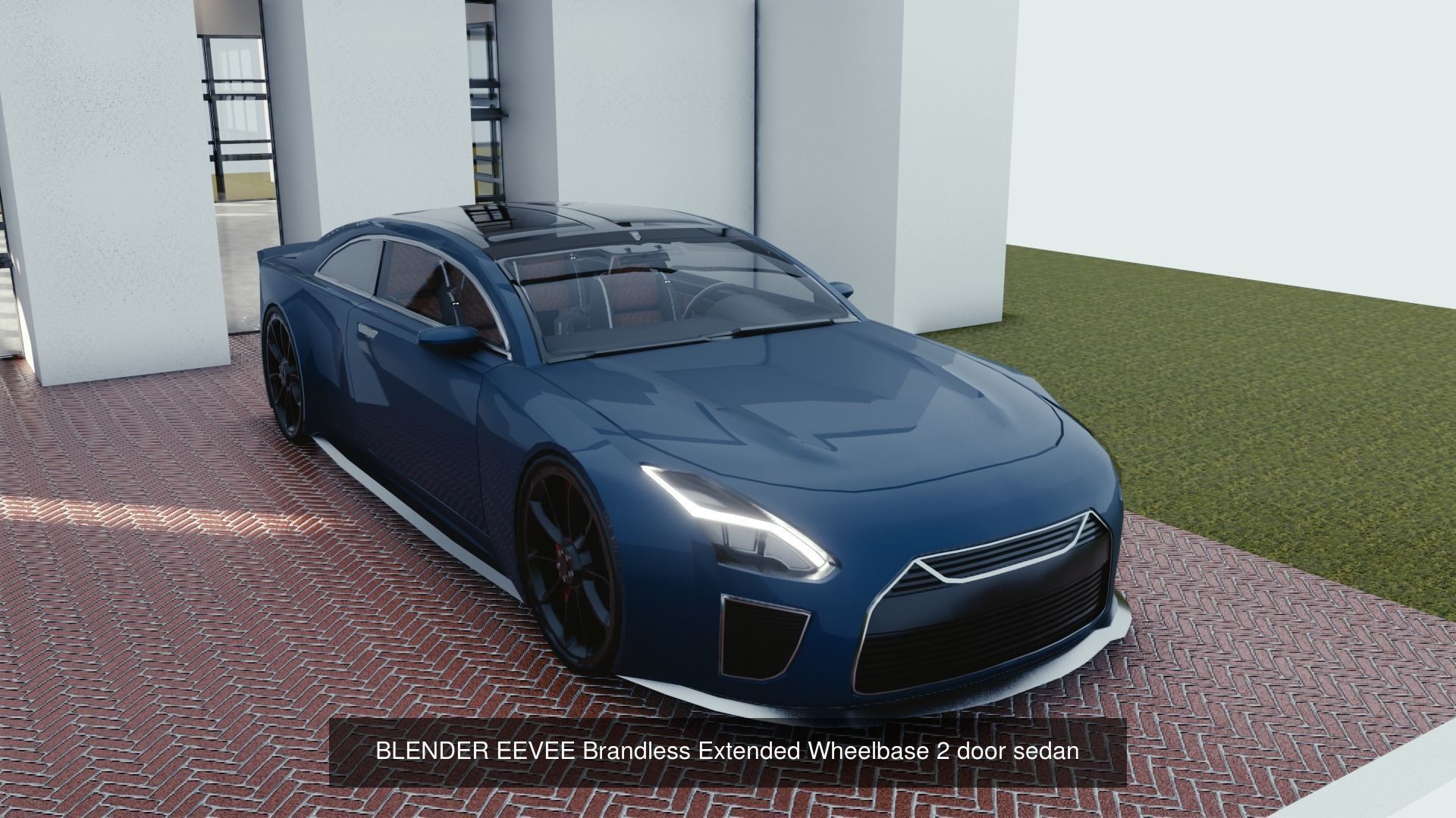 BLENDER EEVEE Brandless 20 car collection volume 5 _13