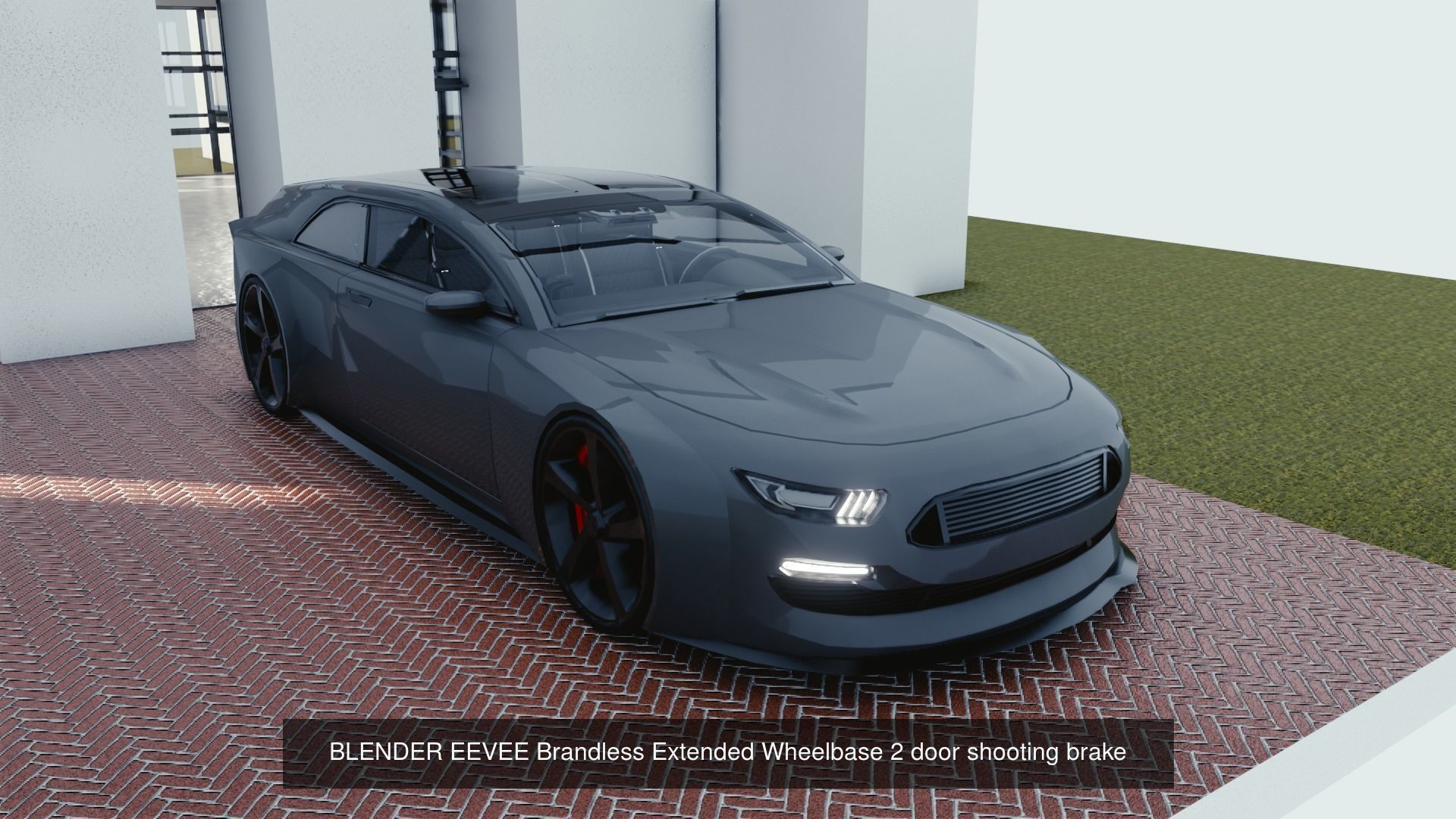 BLENDER EEVEE Brandless 20 car collection volume 5 _6