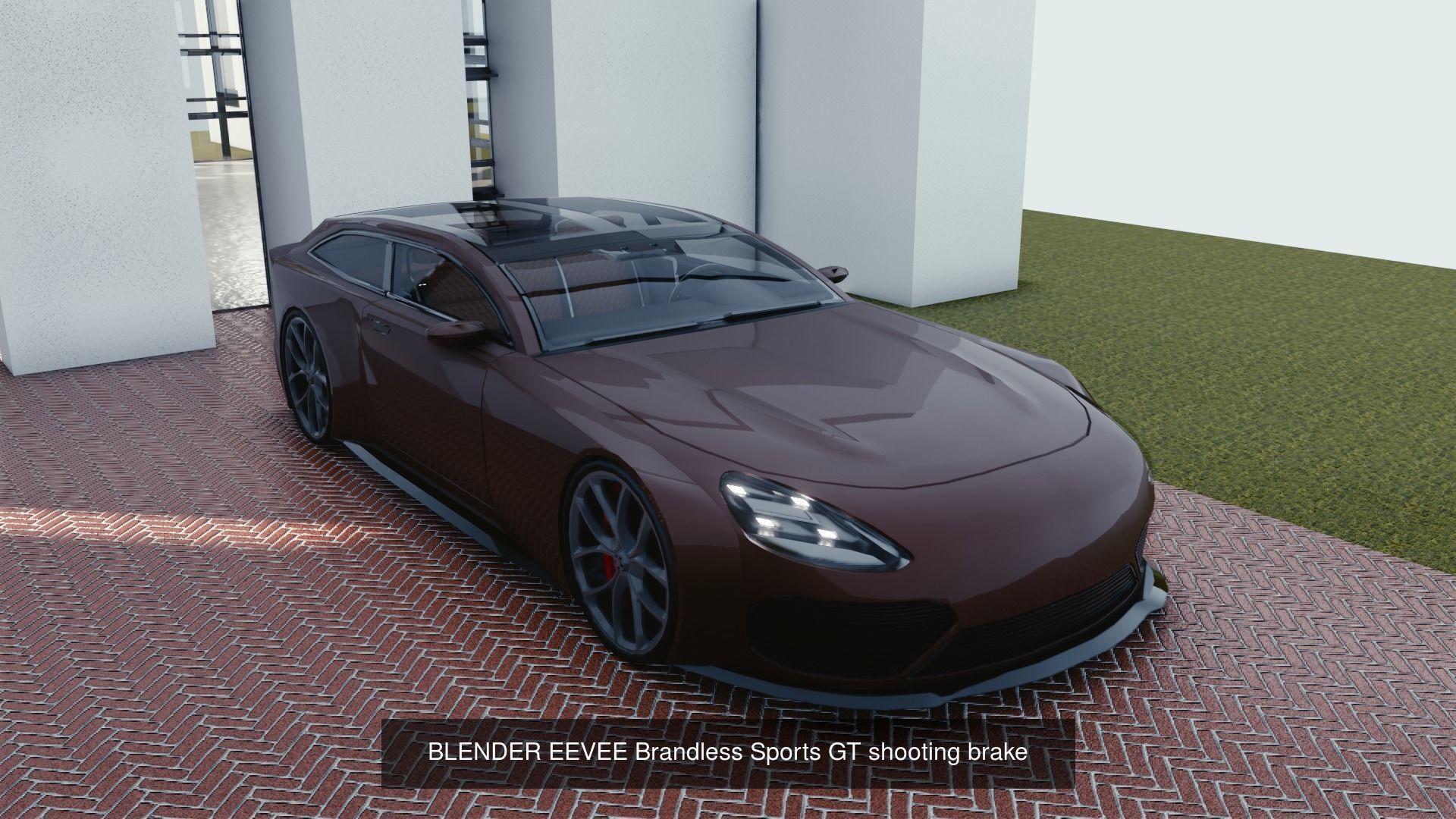 BLENDER EEVEE Brandless 20 car collection volume 5 _20
