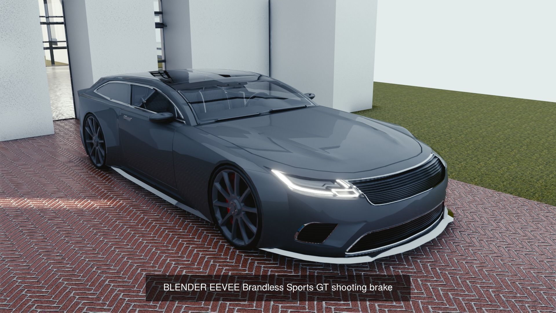 BLENDER EEVEE Brandless 20 car collection volume 5 _8