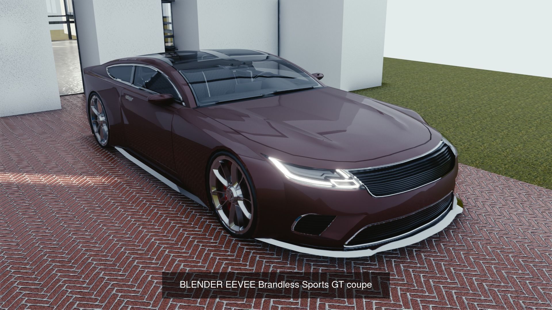BLENDER EEVEE Brandless 20 car collection volume 5 _3