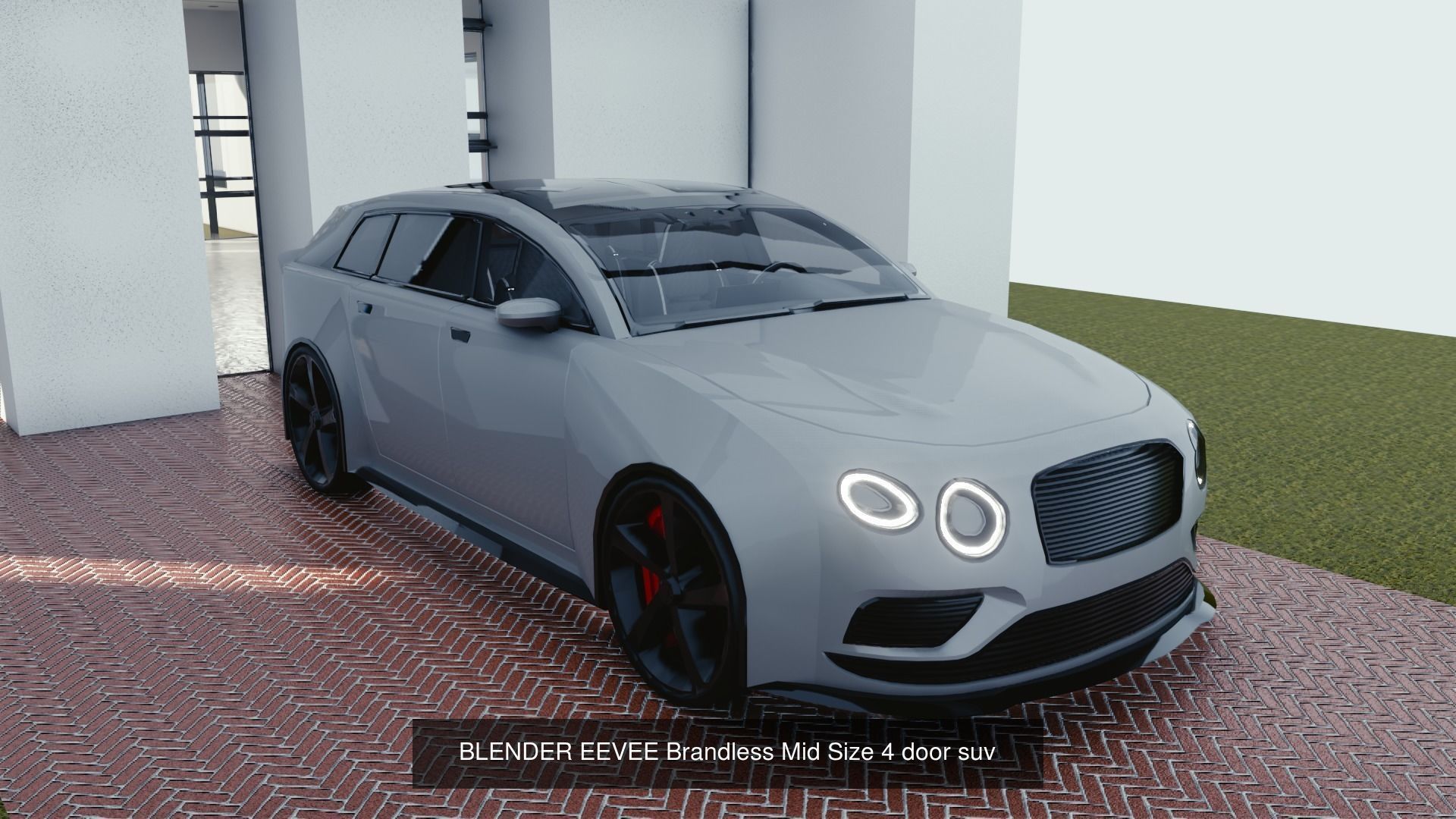 BLENDER EEVEE Brandless 20 car collection volume 5 _10