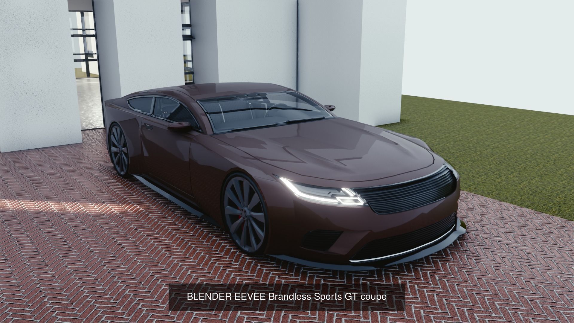 BLENDER EEVEE Brandless 20 car collection volume 5 _14