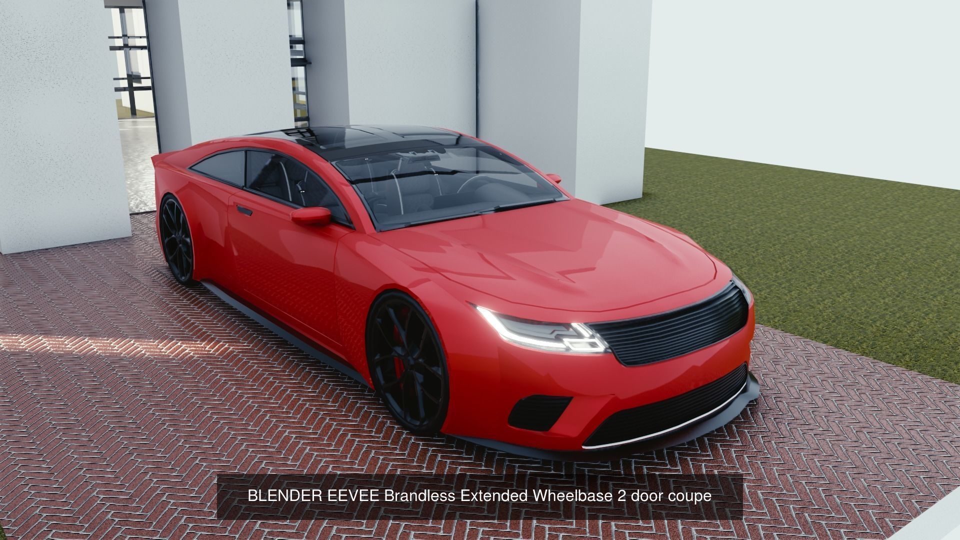 BLENDER EEVEE Brandless 20 car collection volume 5 _2