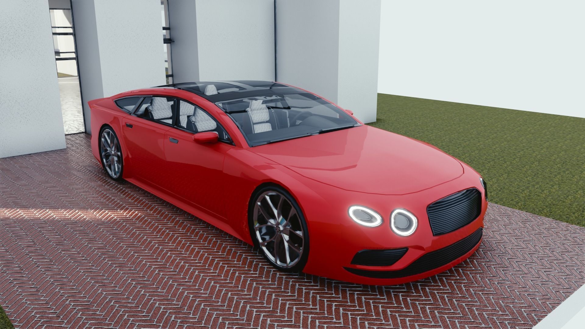 BLENDER EEVEE Brandless 50 car collection volume 1 _24