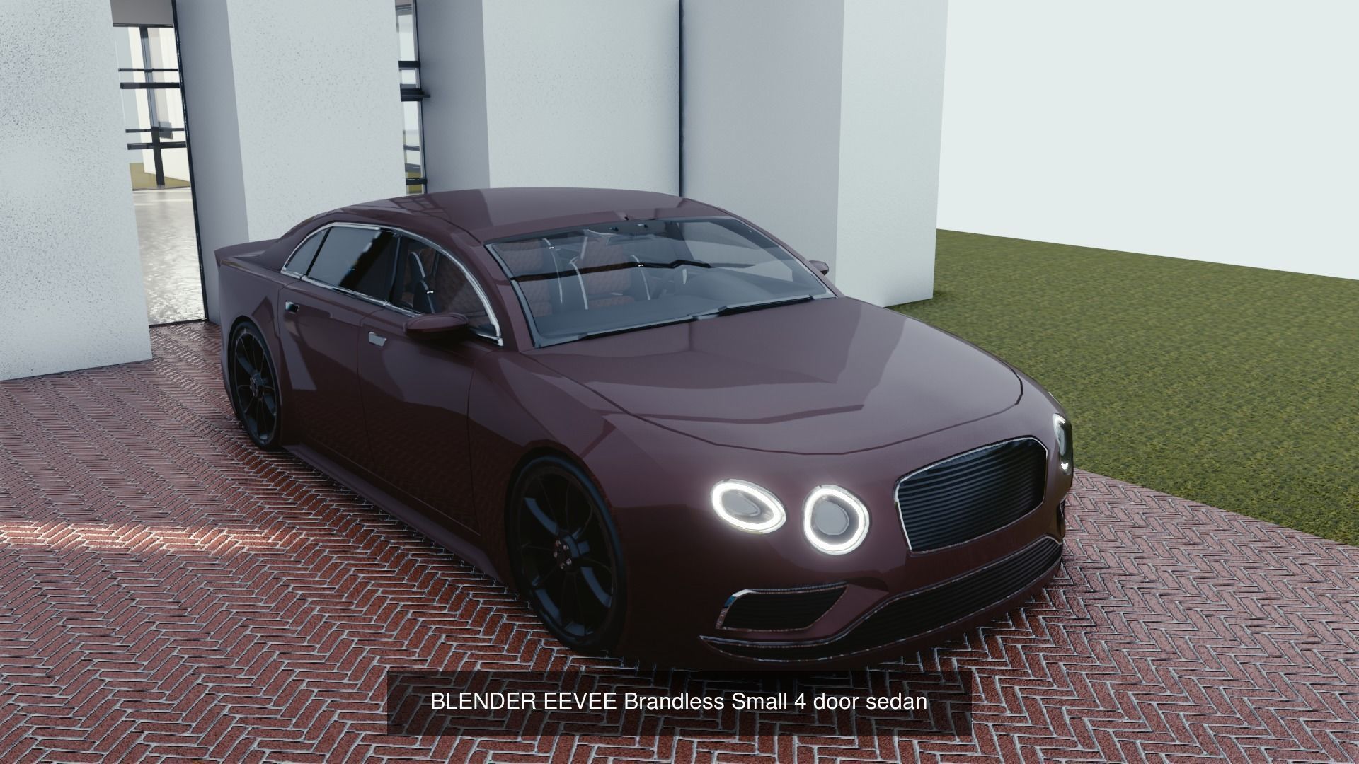 BLENDER EEVEE Brandless 50 car collection volume 1 _53