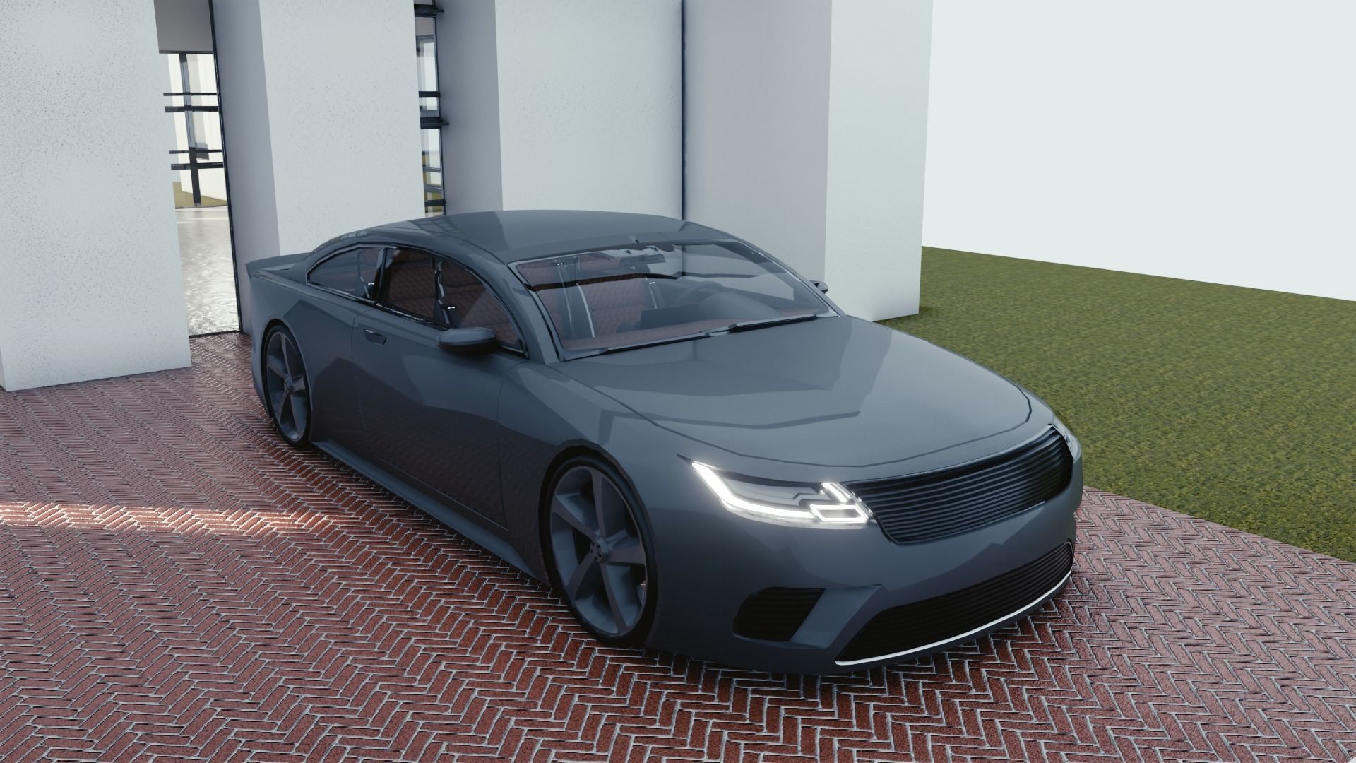 BLENDER EEVEE Brandless 50 car collection volume 1 _14