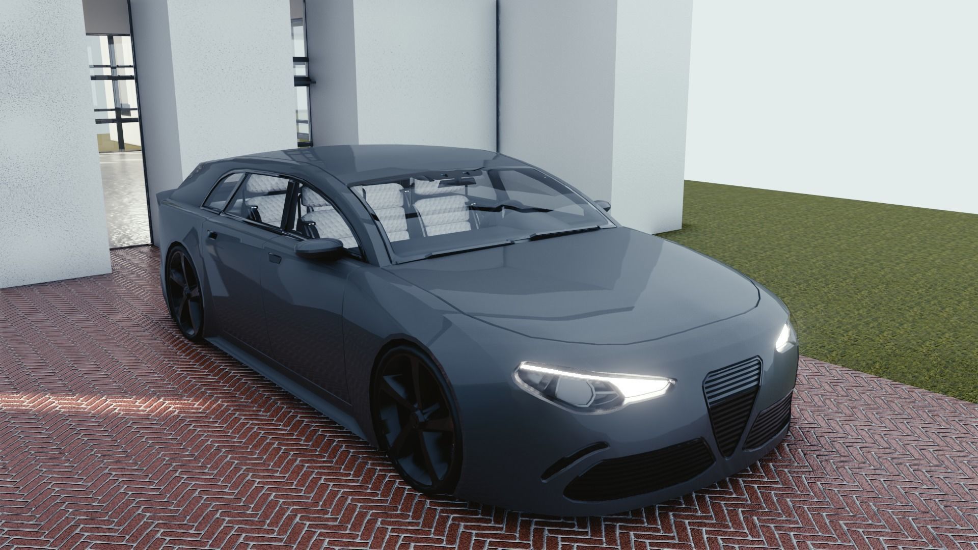 BLENDER EEVEE Brandless 50 car collection volume 1 _98