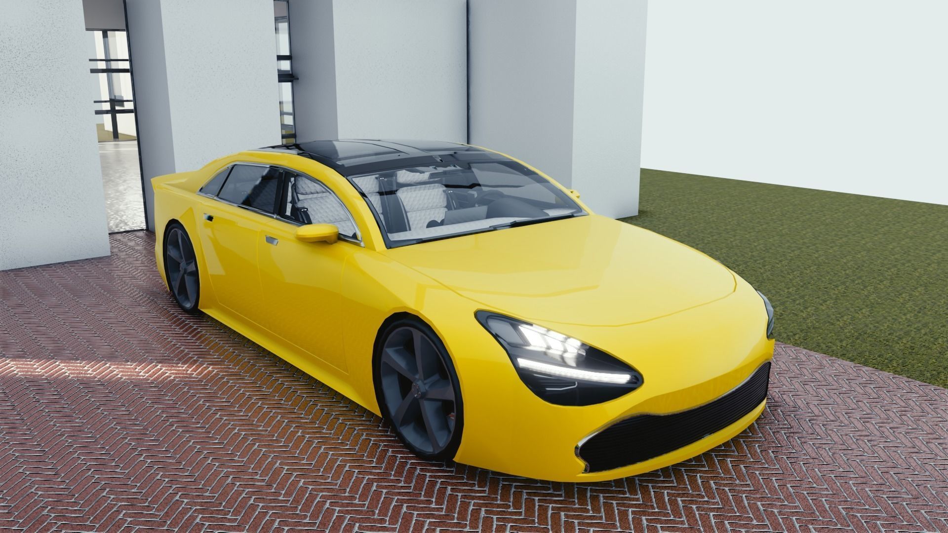 BLENDER EEVEE Brandless 50 car collection volume 1 _62