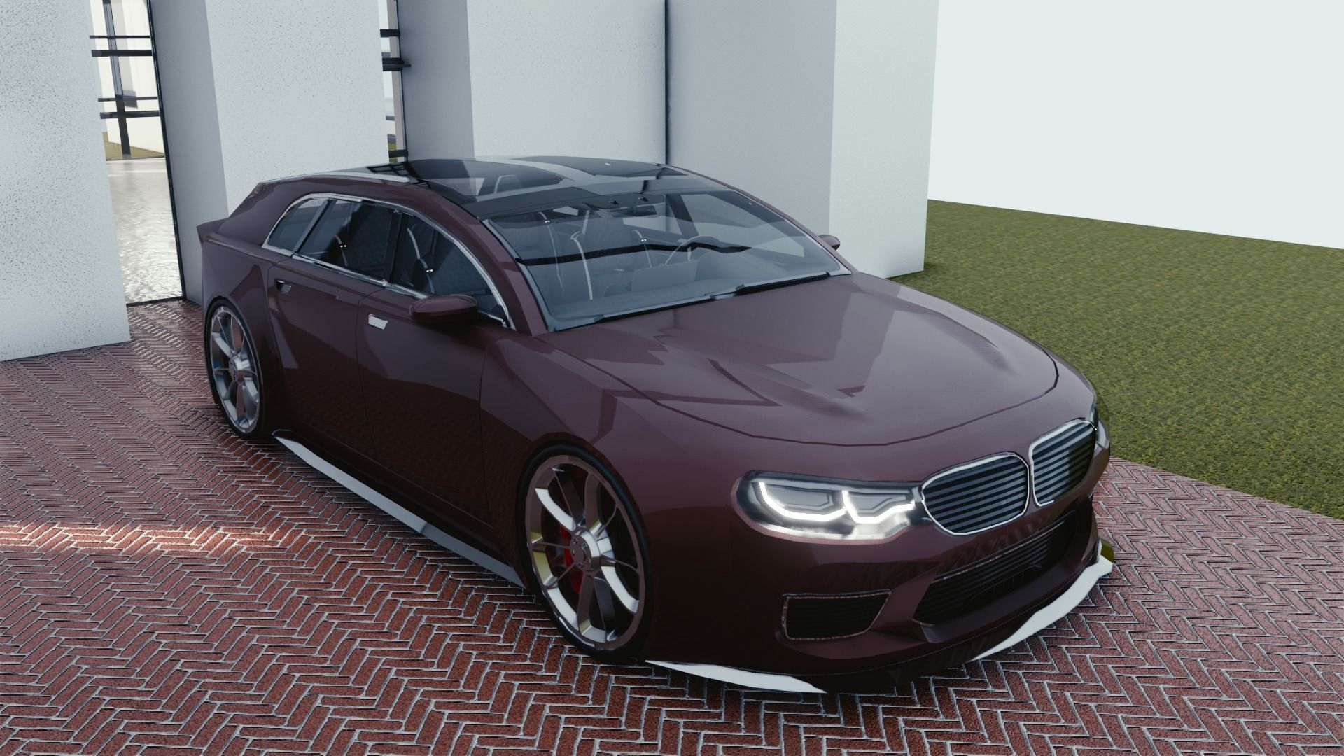 BLENDER EEVEE Brandless 50 car collection volume 1 _16