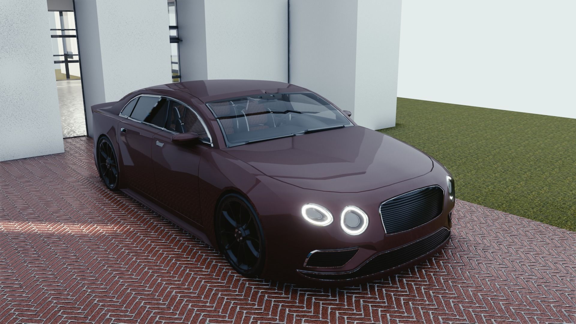 BLENDER EEVEE Brandless 50 car collection volume 1 _50