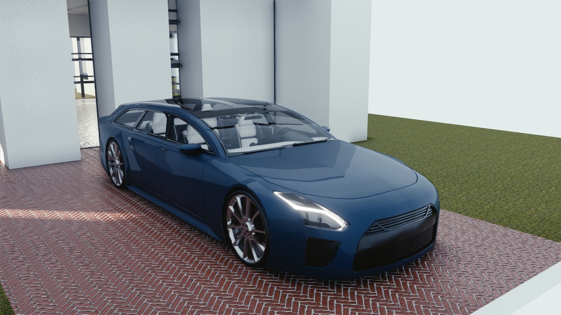 BLENDER EEVEE Brandless 50 car collection volume 1 _8