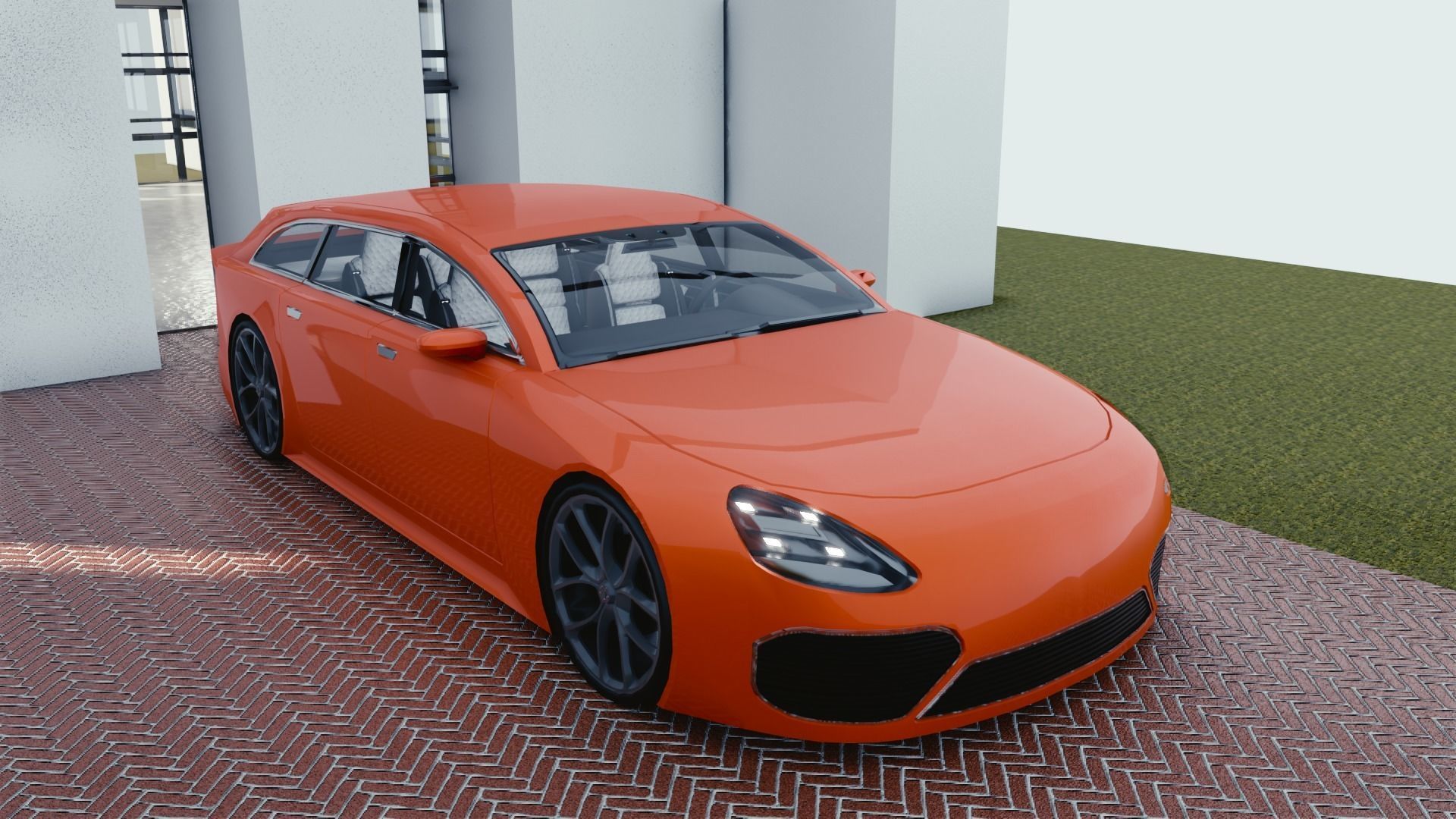 BLENDER EEVEE Brandless 50 car collection volume 1 _64