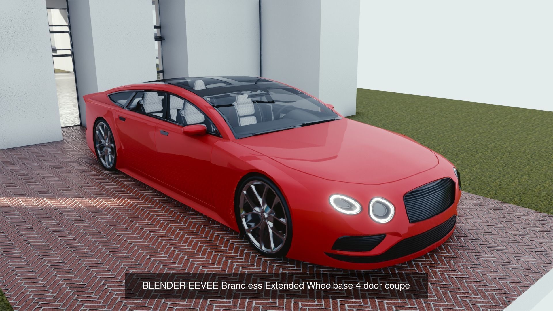 BLENDER EEVEE Brandless 50 car collection volume 1 _79