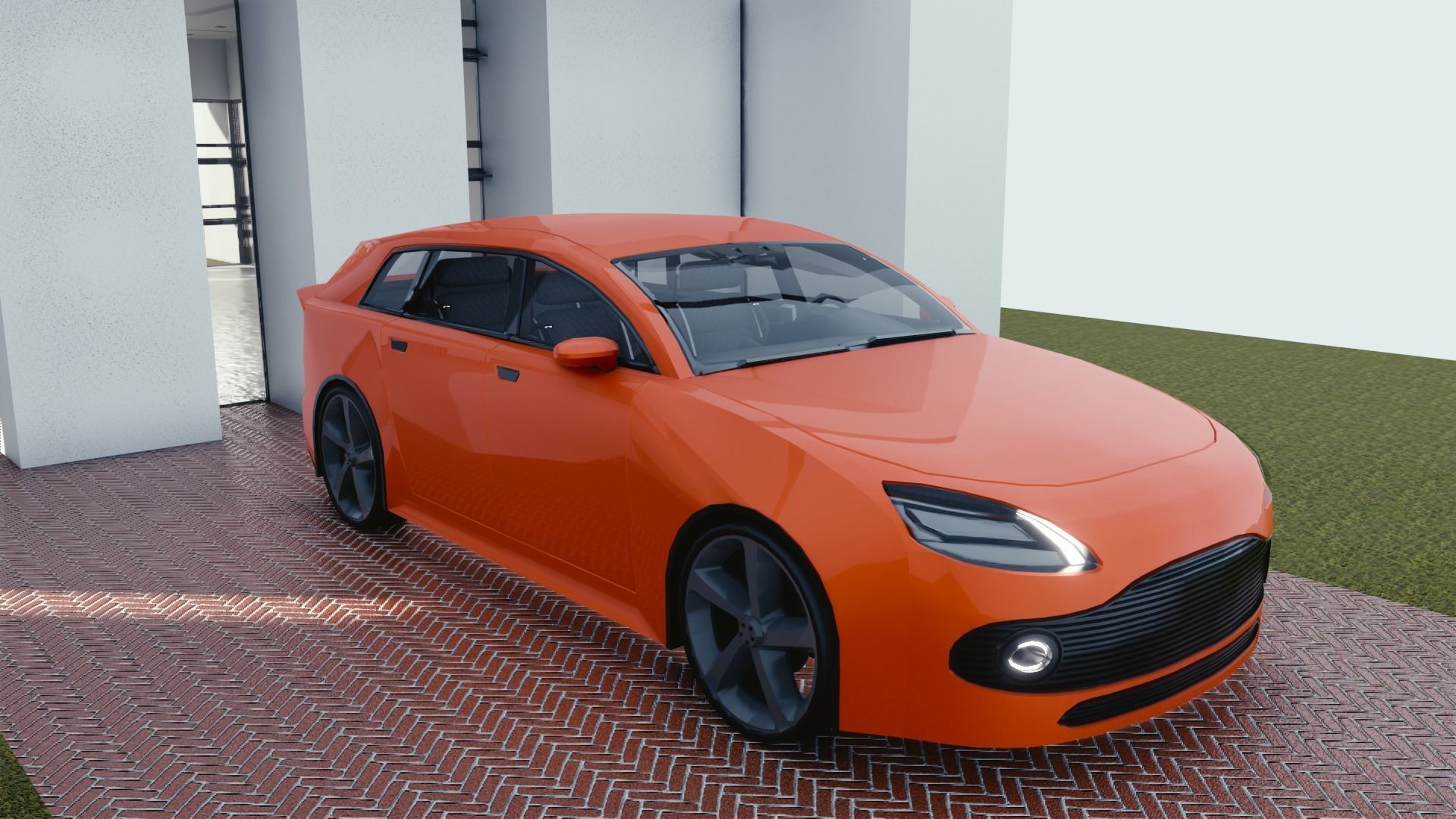 BLENDER EEVEE Brandless 50 car collection volume 1 _38