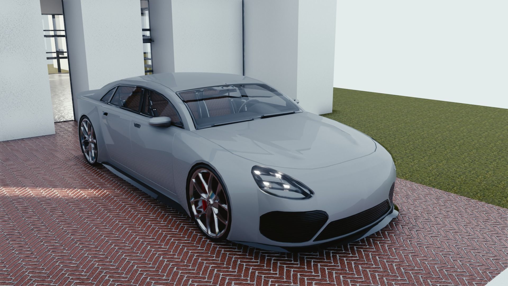 BLENDER EEVEE Brandless 50 car collection volume 1 _4