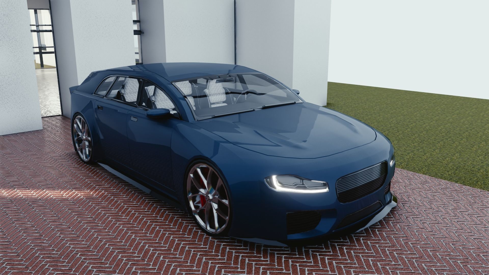 BLENDER EEVEE Brandless 50 car collection volume 1 _94