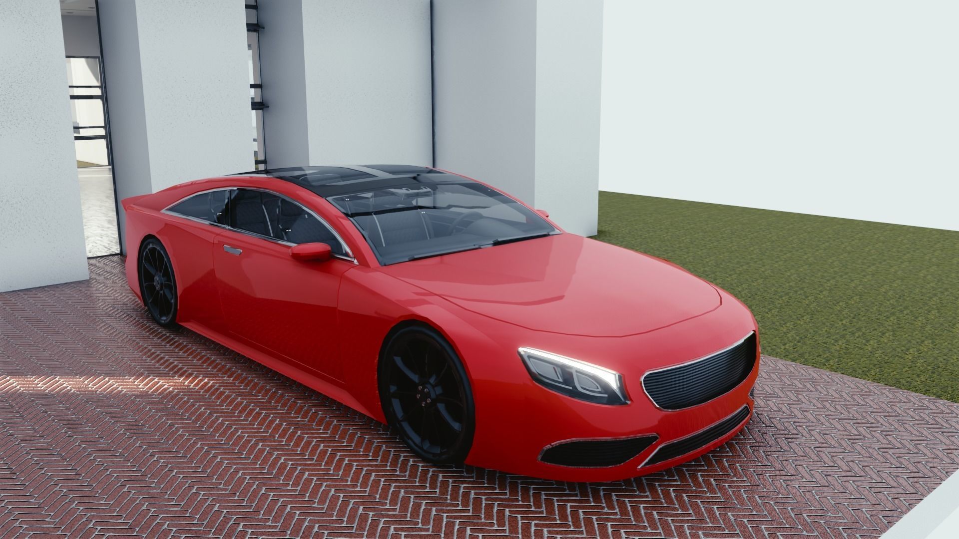 BLENDER EEVEE Brandless 50 car collection volume 1 _36