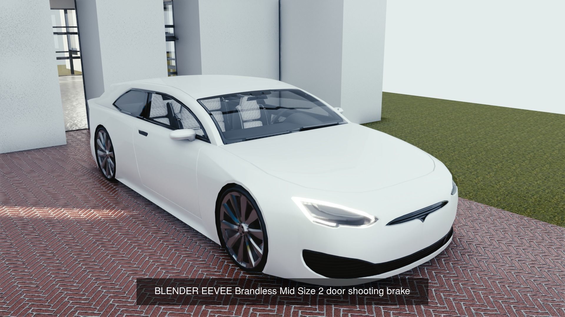 BLENDER EEVEE Brandless 50 car collection volume 1 _57