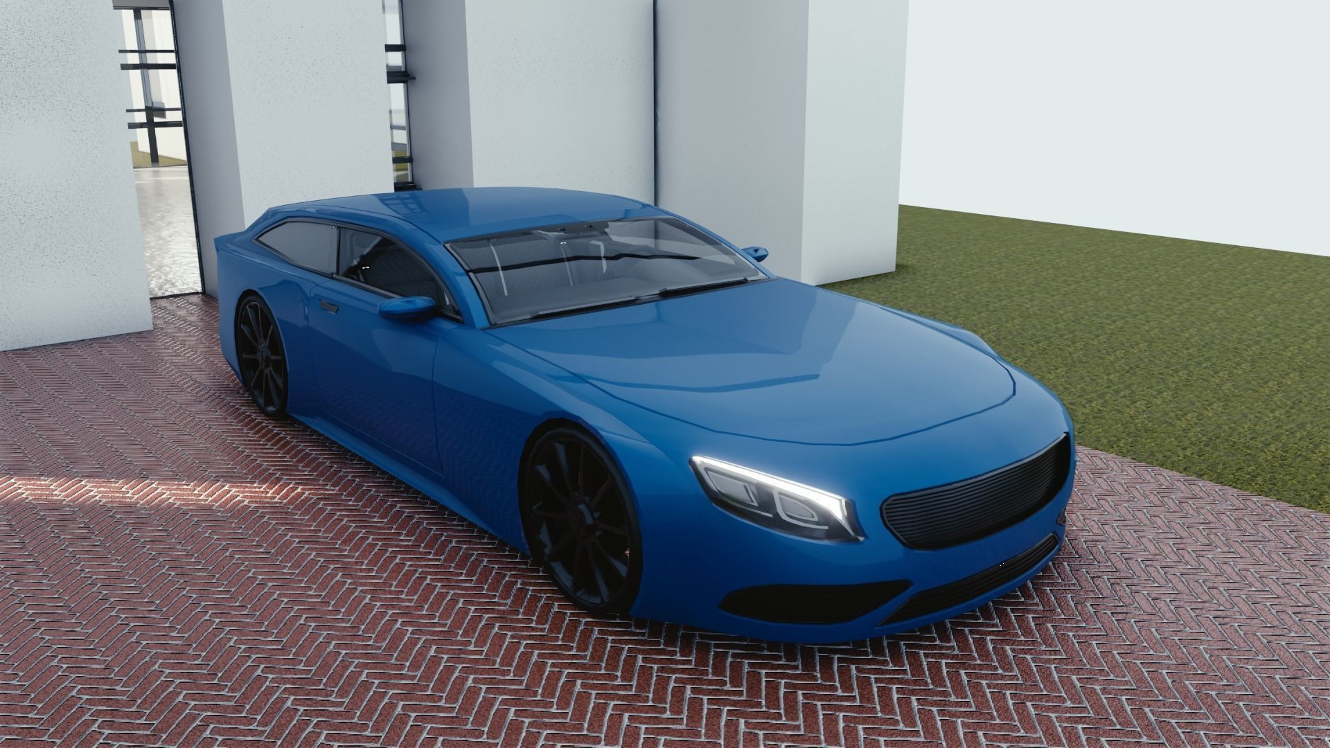 BLENDER EEVEE Brandless 50 car collection volume 1 _20