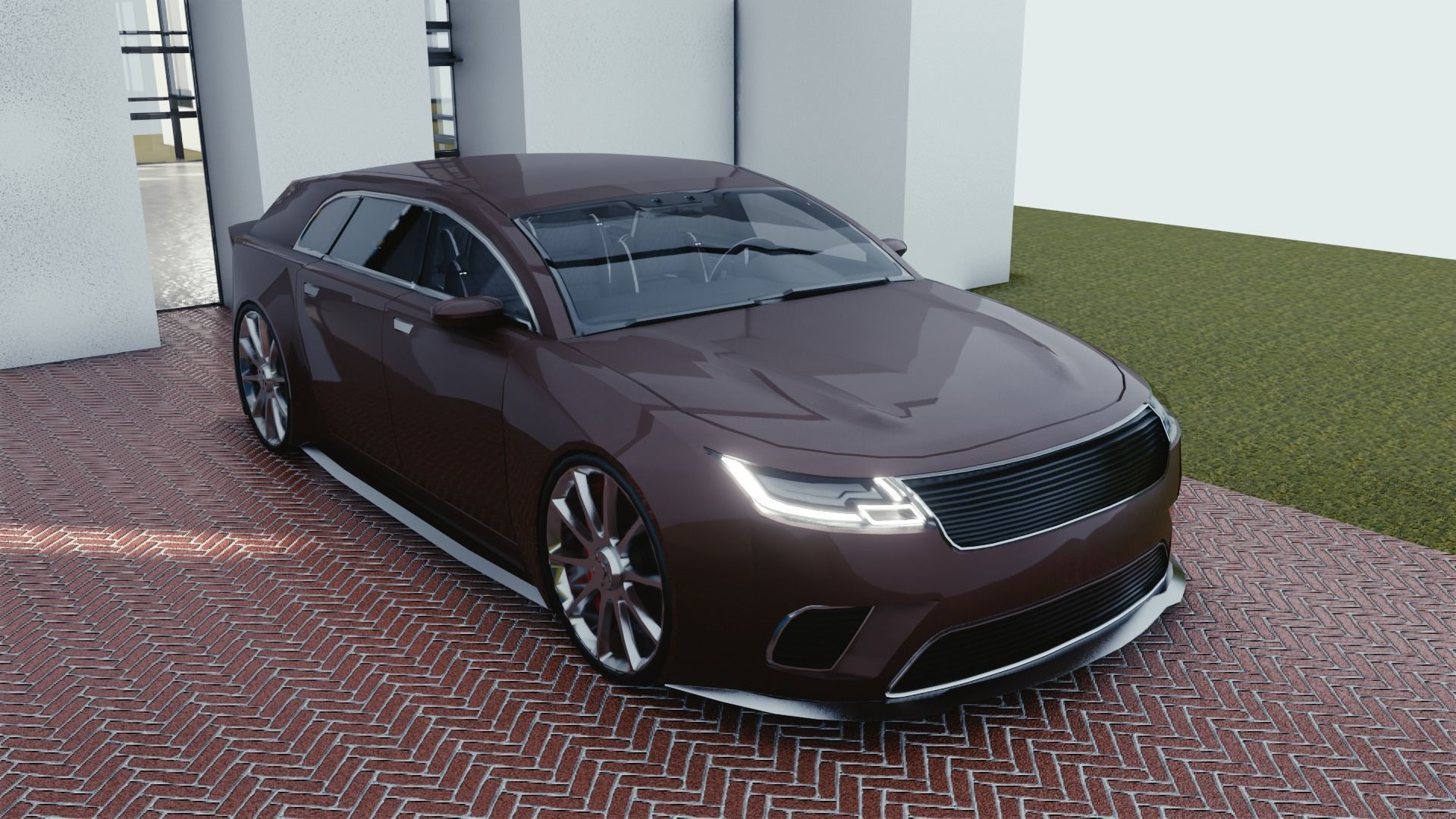 BLENDER EEVEE Brandless 50 car collection volume 1 _28