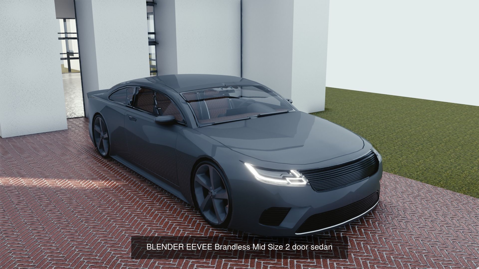 BLENDER EEVEE Brandless 50 car collection volume 1 _89