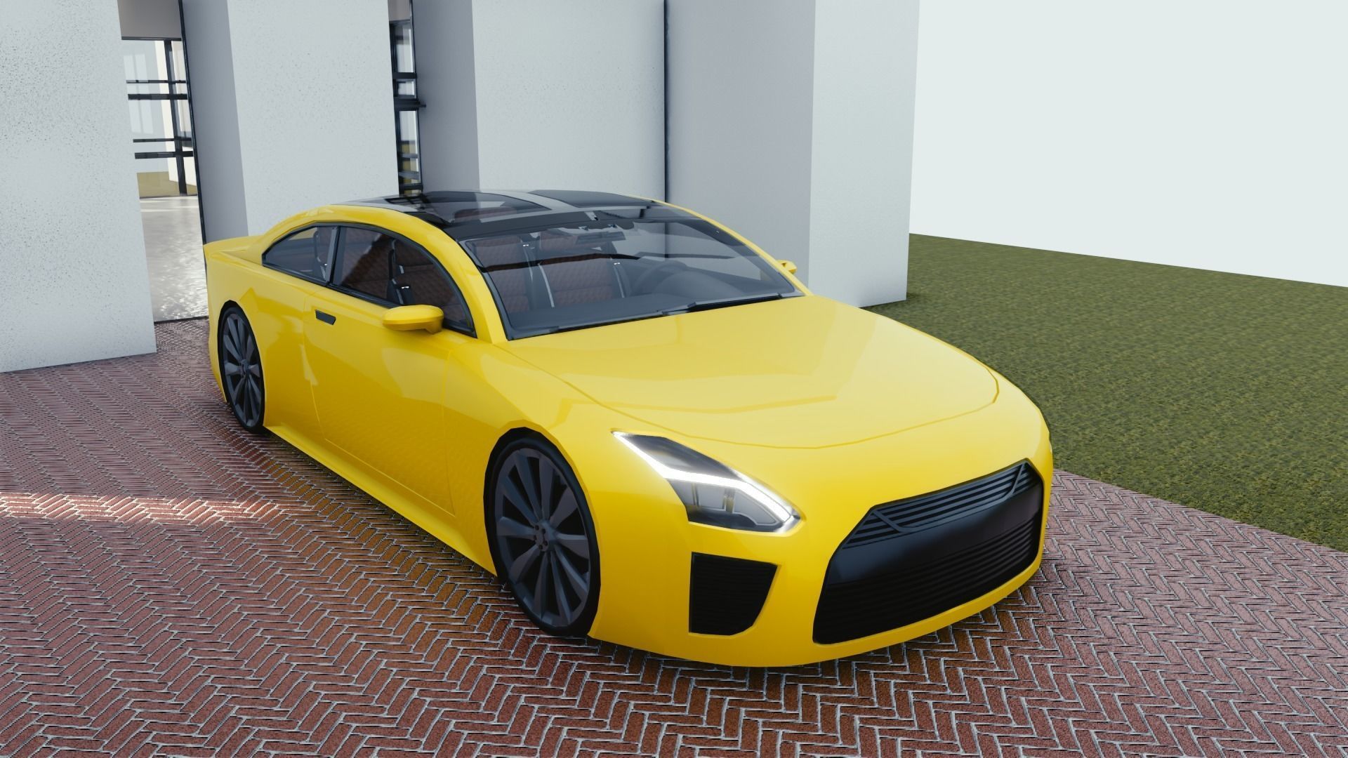 BLENDER EEVEE Brandless 50 car collection volume 1 _68