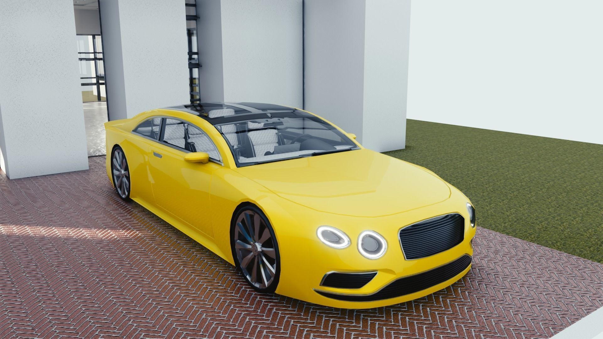 BLENDER EEVEE Brandless 50 car collection volume 1 _3