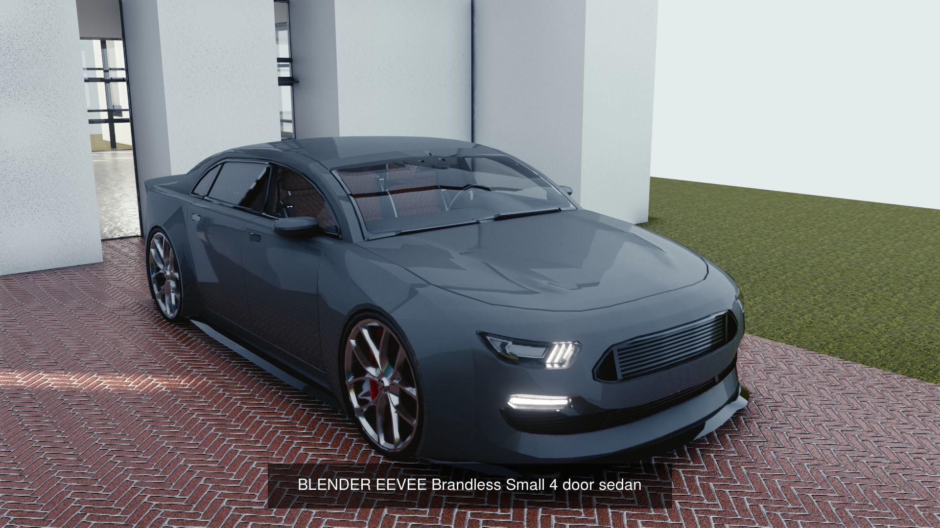BLENDER EEVEE Brandless 50 car collection volume 1 _15