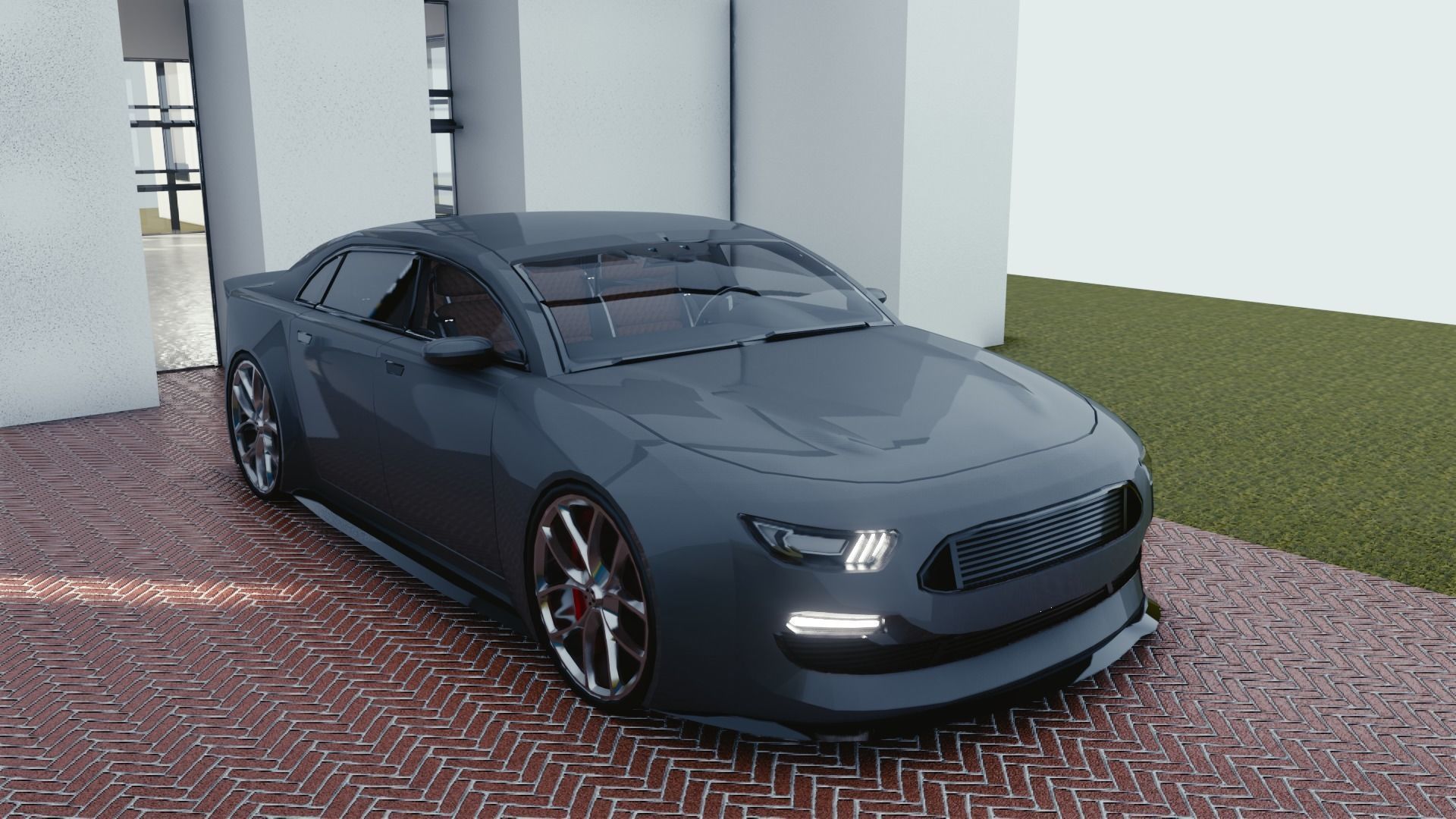 BLENDER EEVEE Brandless 50 car collection volume 1 _88