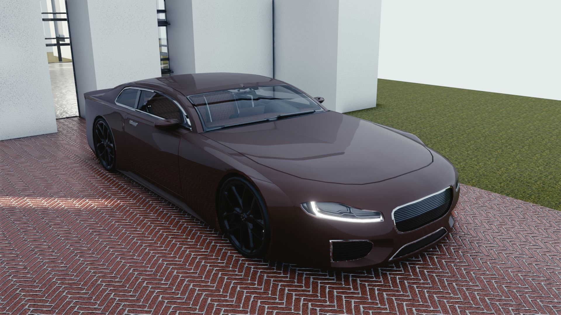 BLENDER EEVEE Brandless 50 car collection volume 1 _18