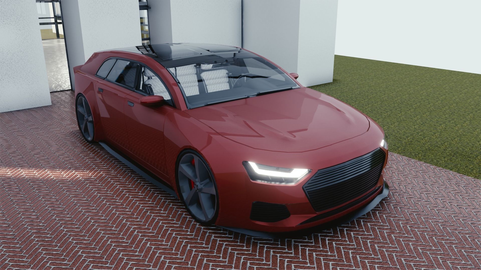 BLENDER EEVEE Brandless 50 car collection volume 1 _42