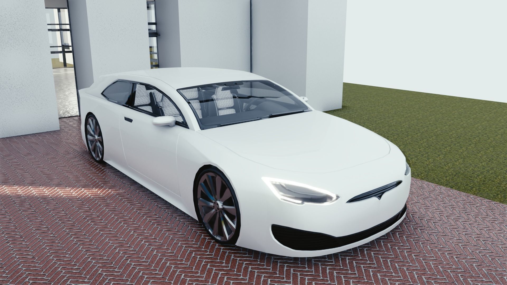 BLENDER EEVEE Brandless 50 car collection volume 1 _46