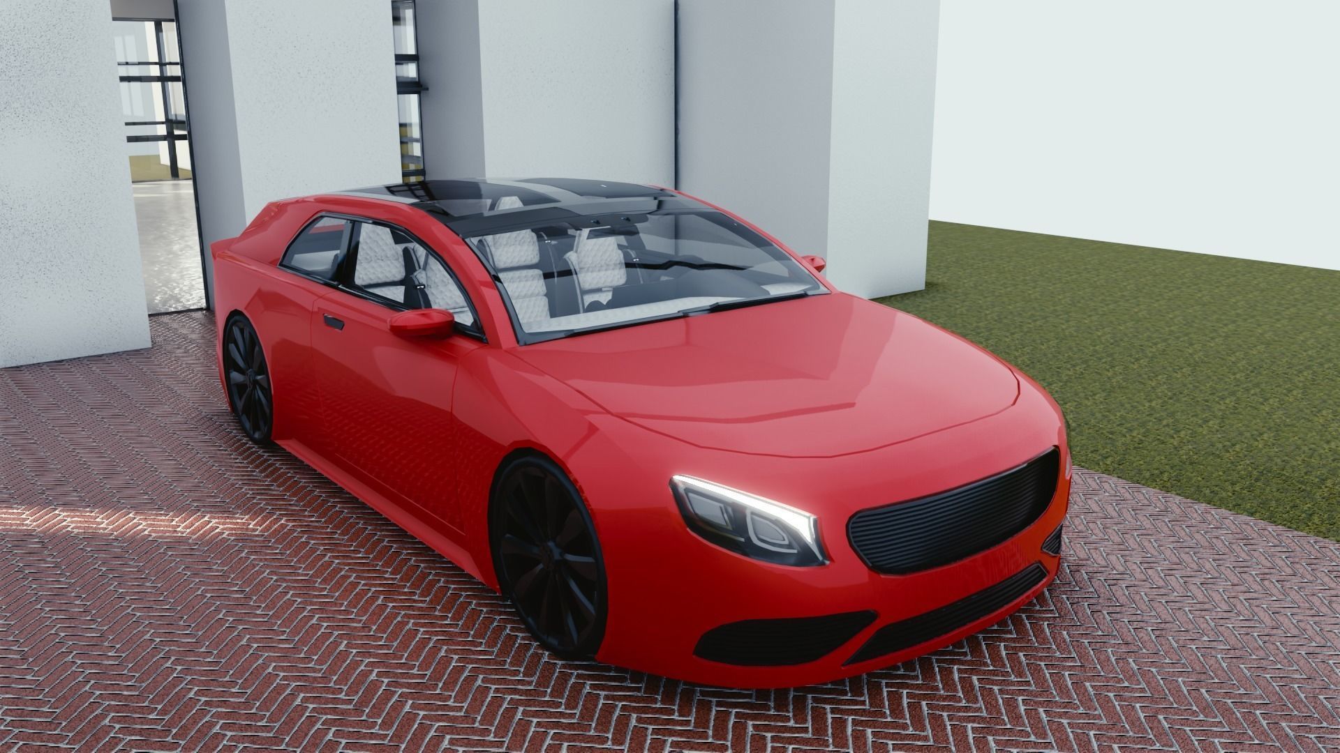 BLENDER EEVEE Brandless 50 car collection volume 1 _44