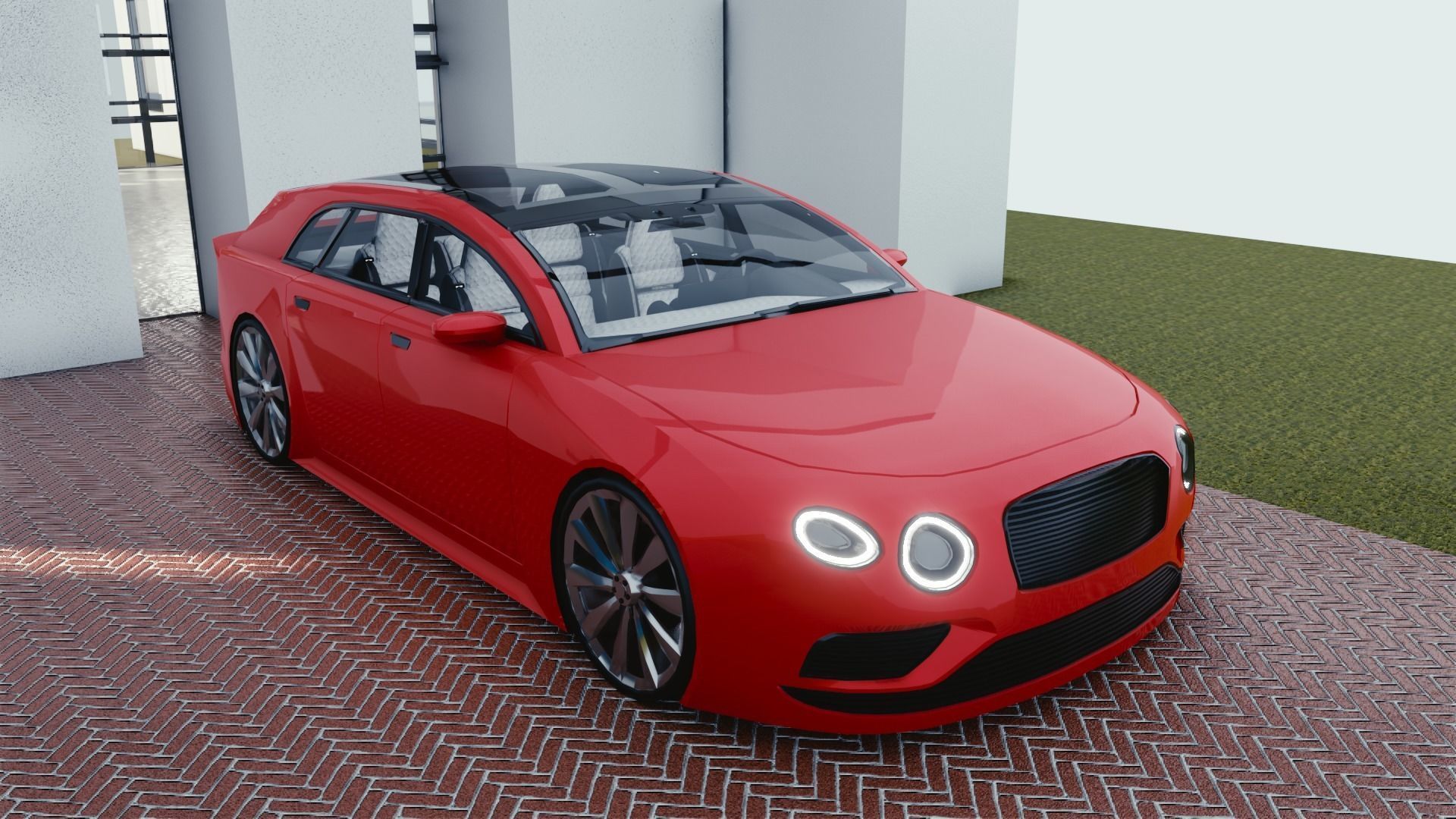 BLENDER EEVEE Brandless 50 car collection volume 1 _92