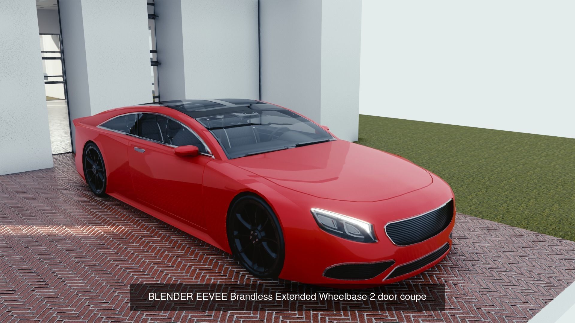BLENDER EEVEE Brandless 50 car collection volume 1 _67