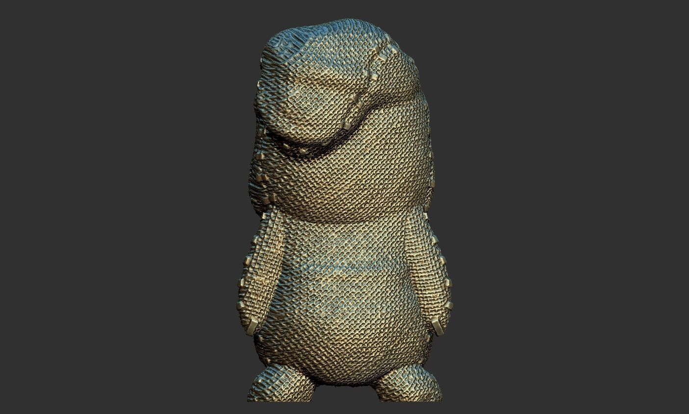 Mini Oogie Boogie - 5 Poses 3D print model_5
