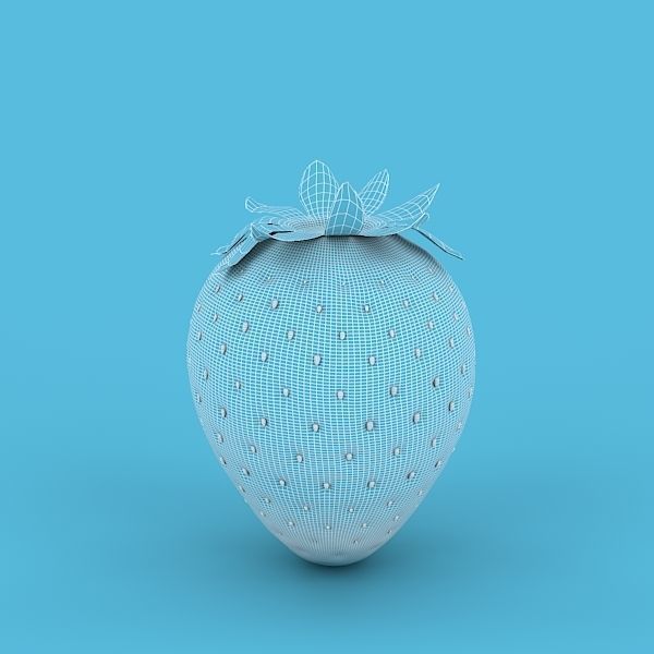 Strawberry 3D model_14