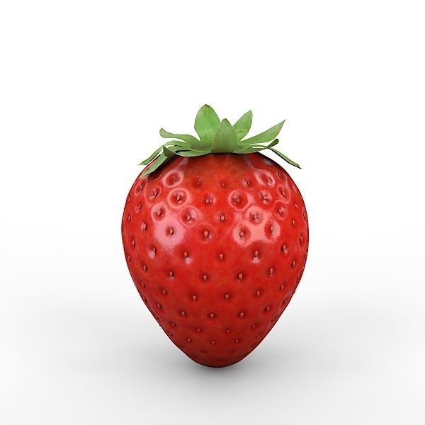 Strawberry 3D model_13