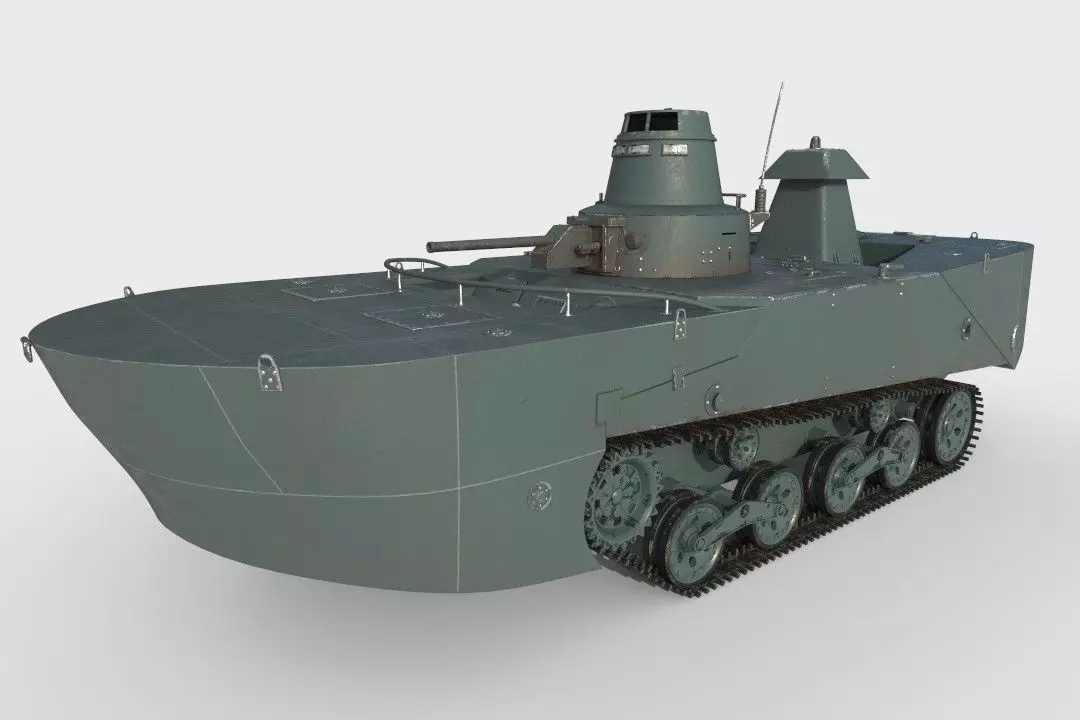 Type 2 Ka-Mi Pantons 3D model_0