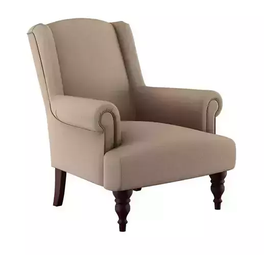 Realistic Arm Chair Sofa