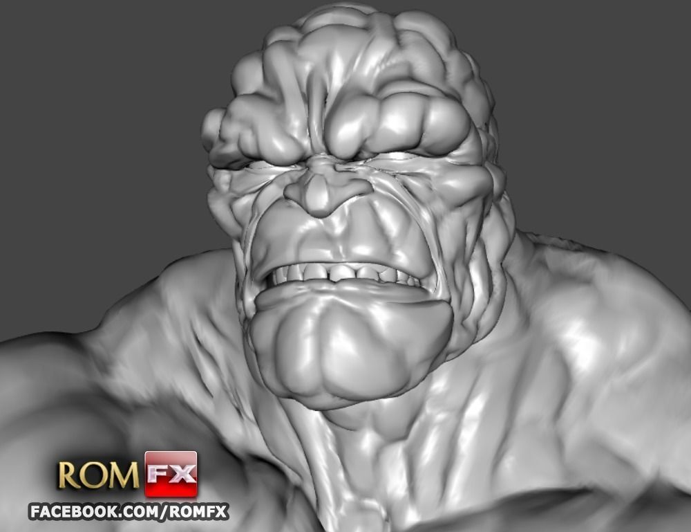 The Thing Fantastic Four - Ben Grimm - Printable Figure 3D print model_10