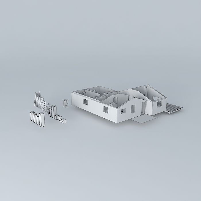 lindsay house Free 3D model_3
