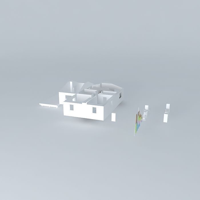 lindsay house Free 3D model_1