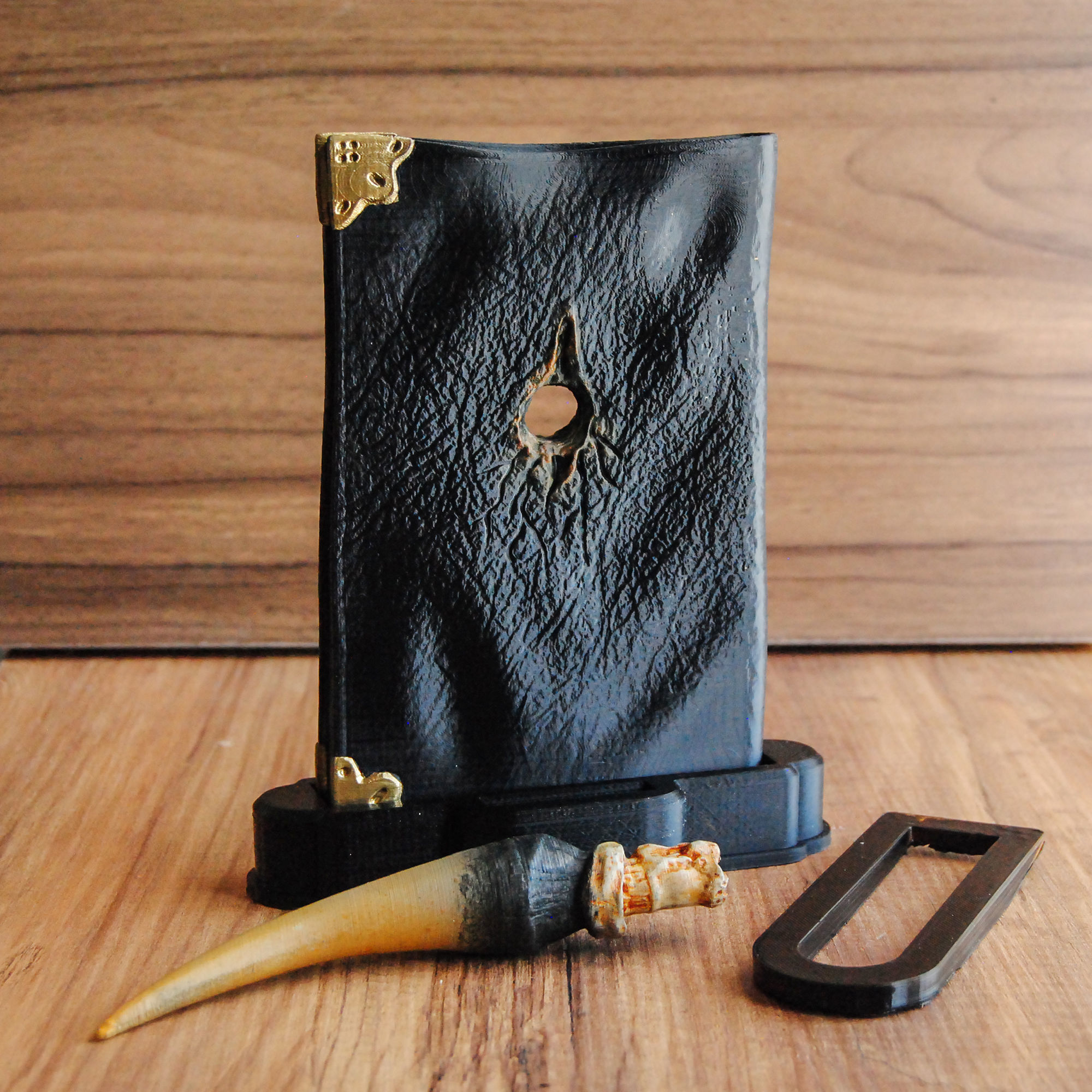 Tom Riddle Diary and The Basilisk Fang - Harry Potter 3D print model_6