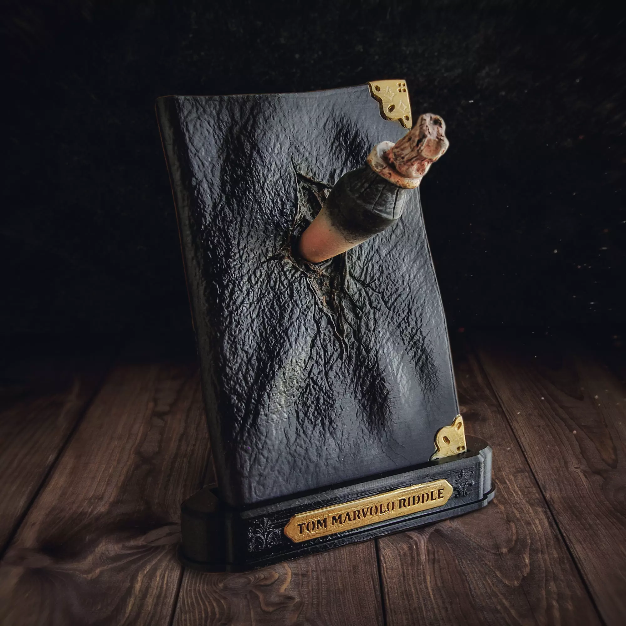 Tom Riddle Diary and The Basilisk Fang - Harry Potter 3D print model_0