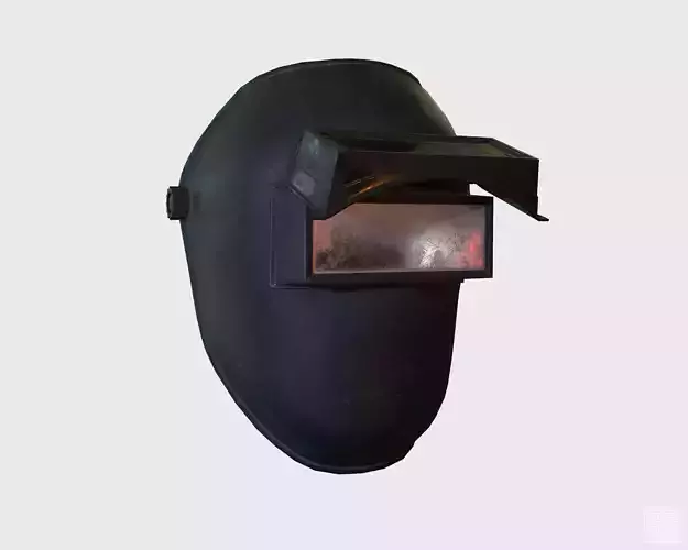 Welding Helmet - Mask - PBR Low-poly 3D model