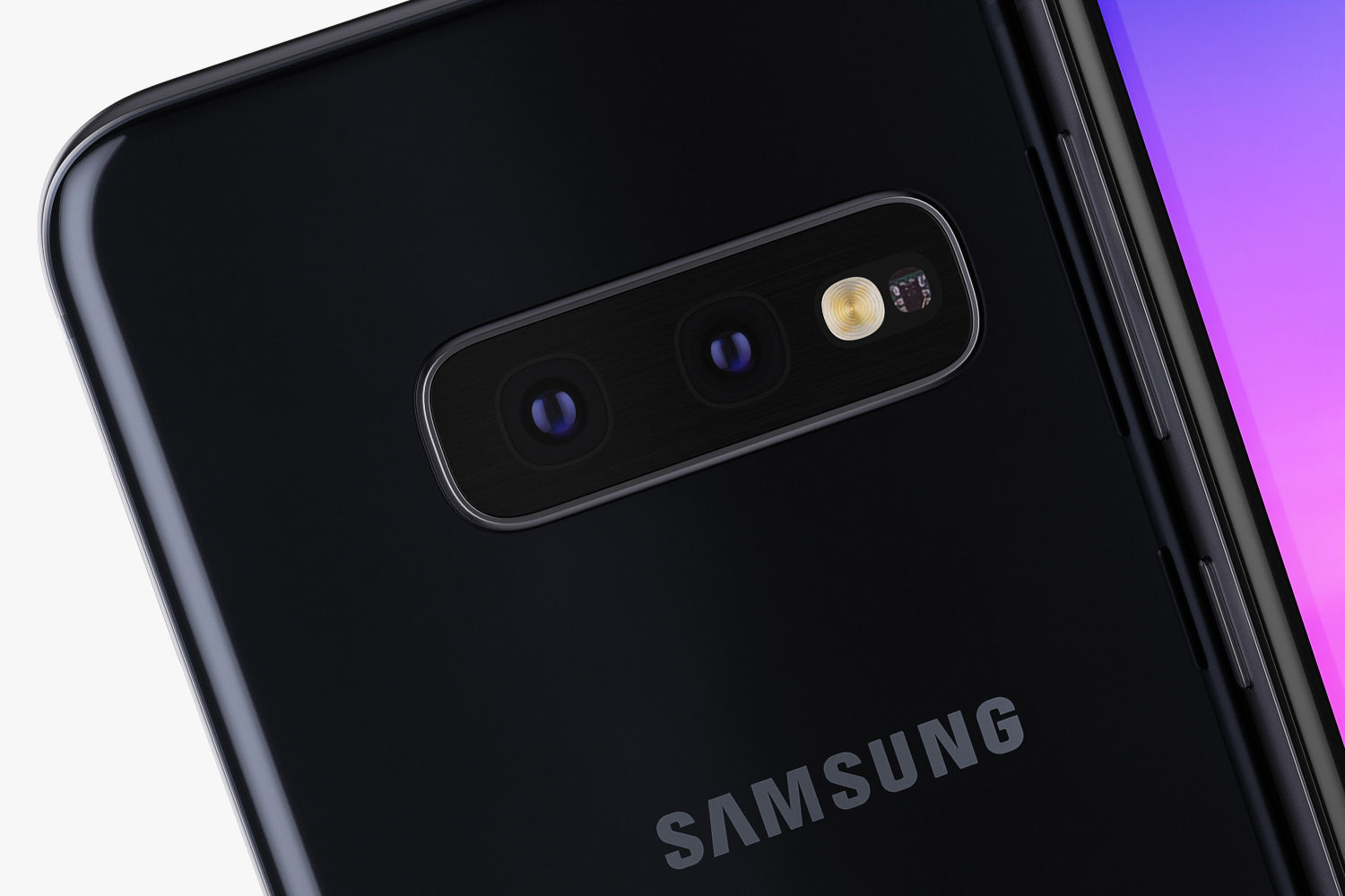 Samsung Galaxy S10E Prism Black 3D model_10