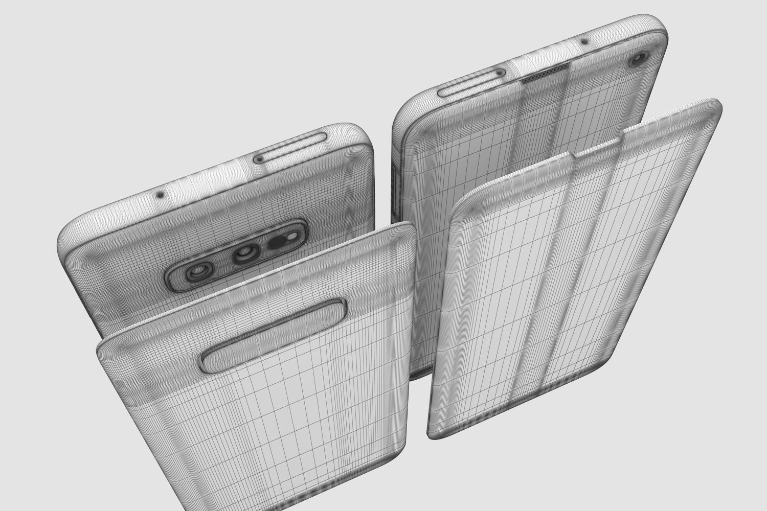 Samsung Galaxy S10E Prism Black 3D model_18