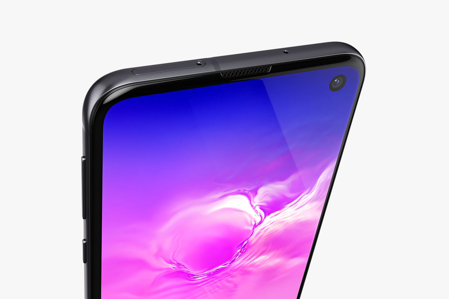 Samsung Galaxy S10E Prism Black 3D model_5